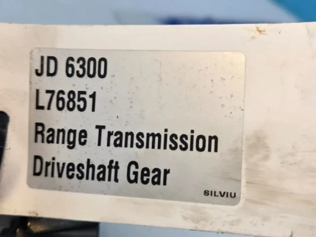 Billede 13 - John Deere 6300 Gear Aksel L76851