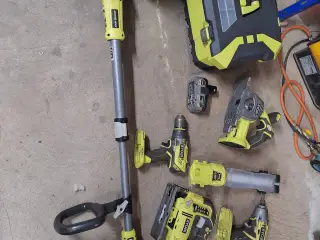 Ryobi one værktøj sælges