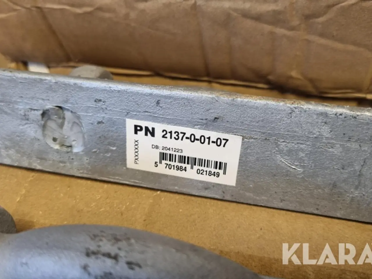 Billede 3 - Pladestabel PN 16mm Varmforzinket - 48 styk