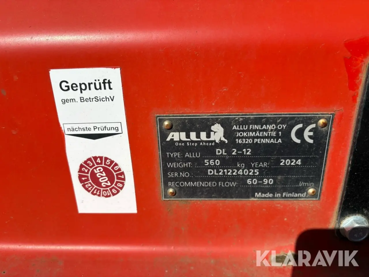 Billede 5 - Sorteringsskovl Allu DL 2-12