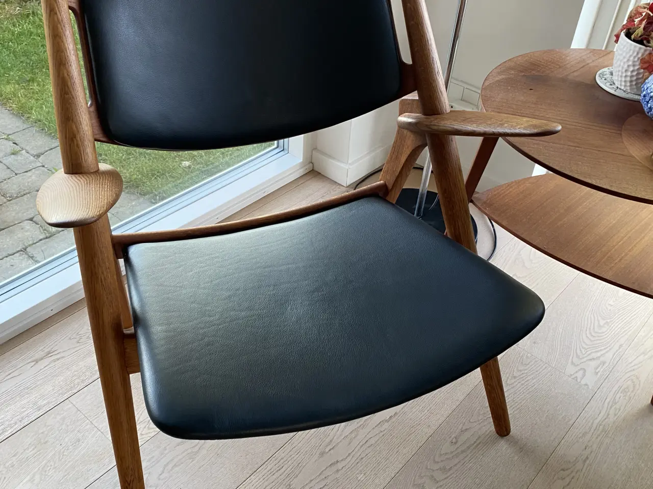 Billede 1 - Wegner stol i eg ch28