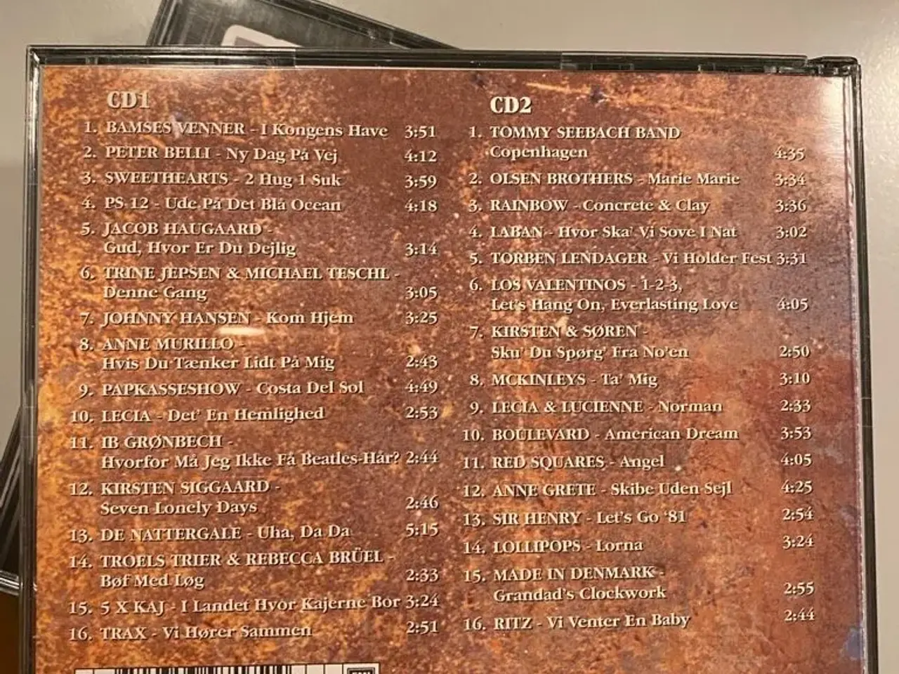Billede 2 - 32 total danske pop hits