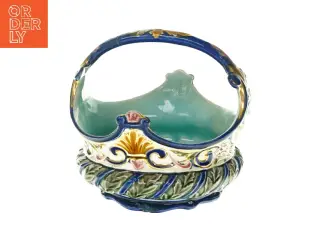 Porcelæns kurv fra Rrftrand (str. H: 14 cm)