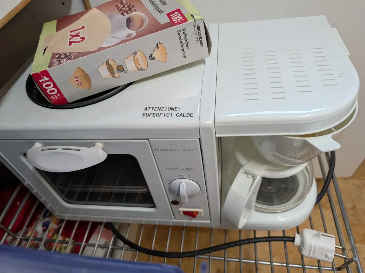 Billede 1 - Kaffemaskine og miniovn i en maskine
