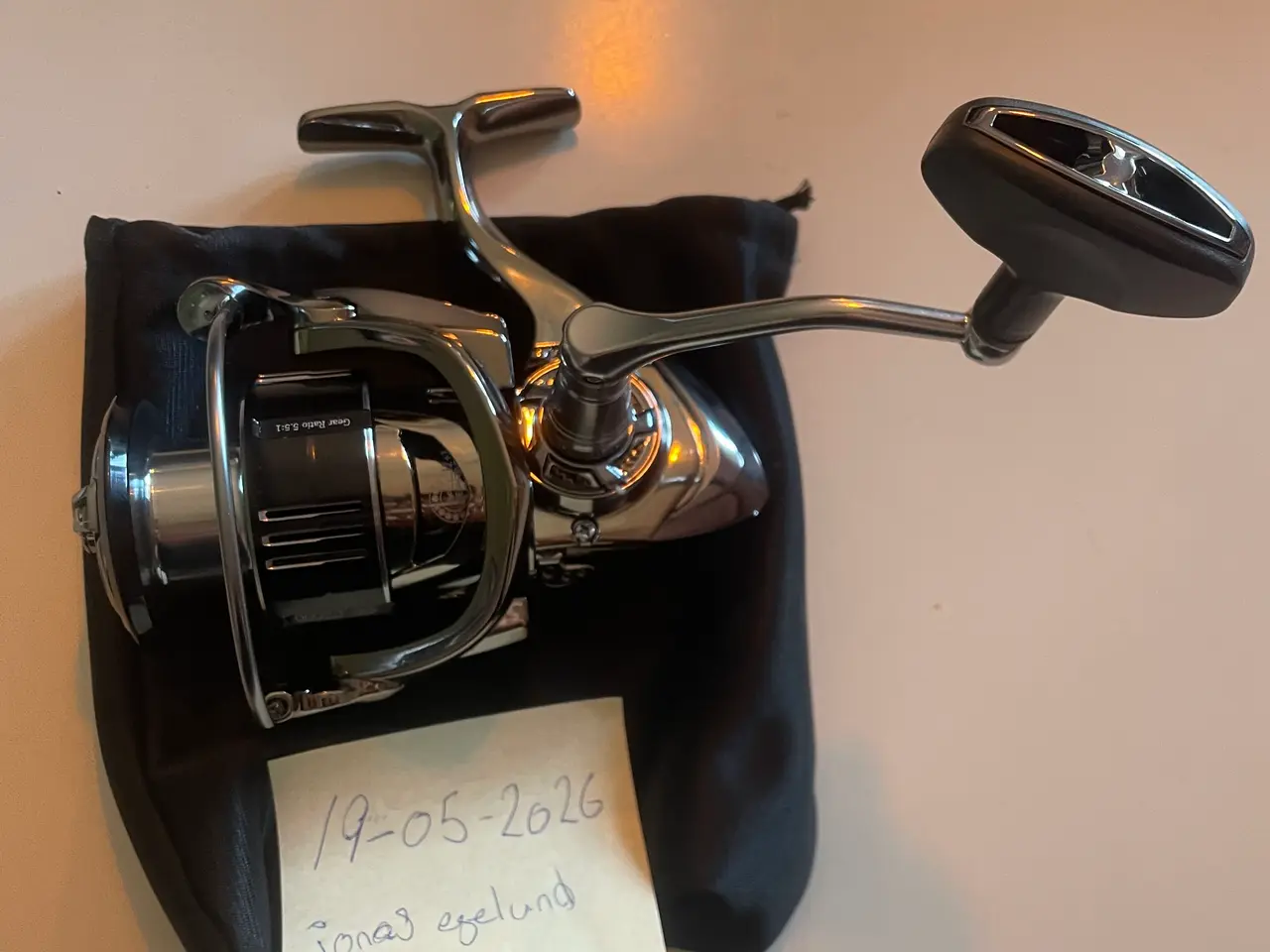 Billede 12 - Fiske grej metal hjul og fletline