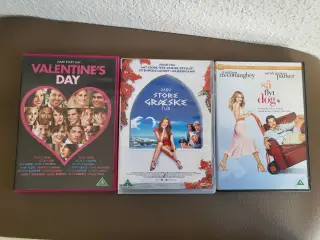 Chick flick dvd'er