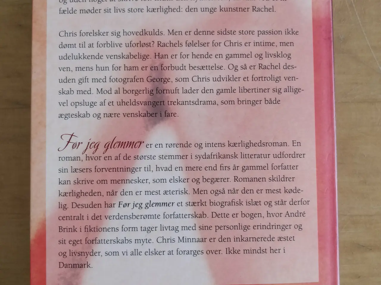 Billede 4 - Før jeg glemmer. André Brink
