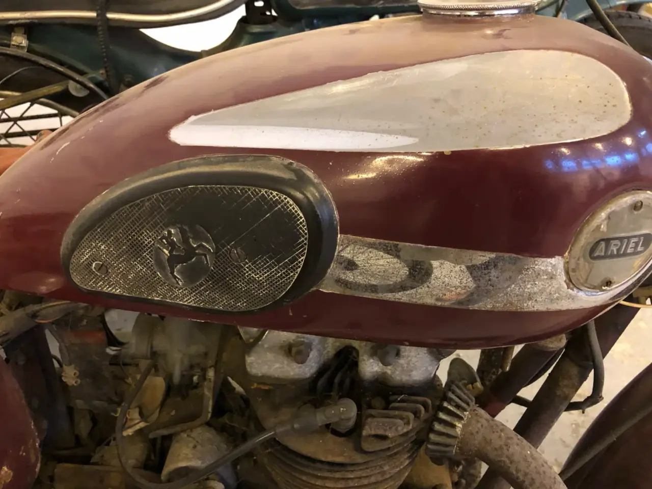 Billede 6 - Ariel huntmaster twin, årg 1955 veteran motorcykel