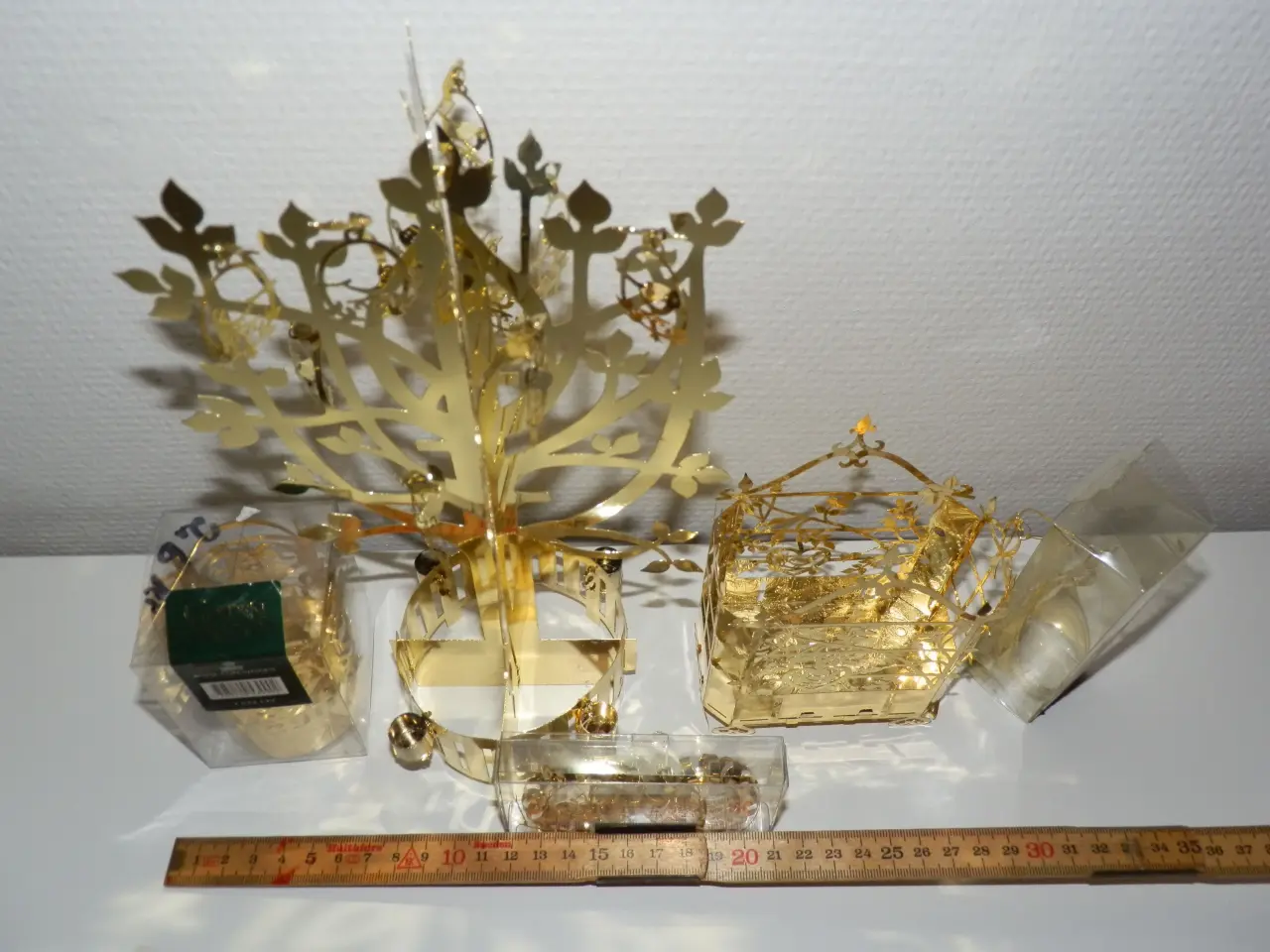Billede 8 - Royal Copenhagen, Golden Christmas julepynt.