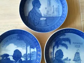 3 Forskellige platter fra Royal C.