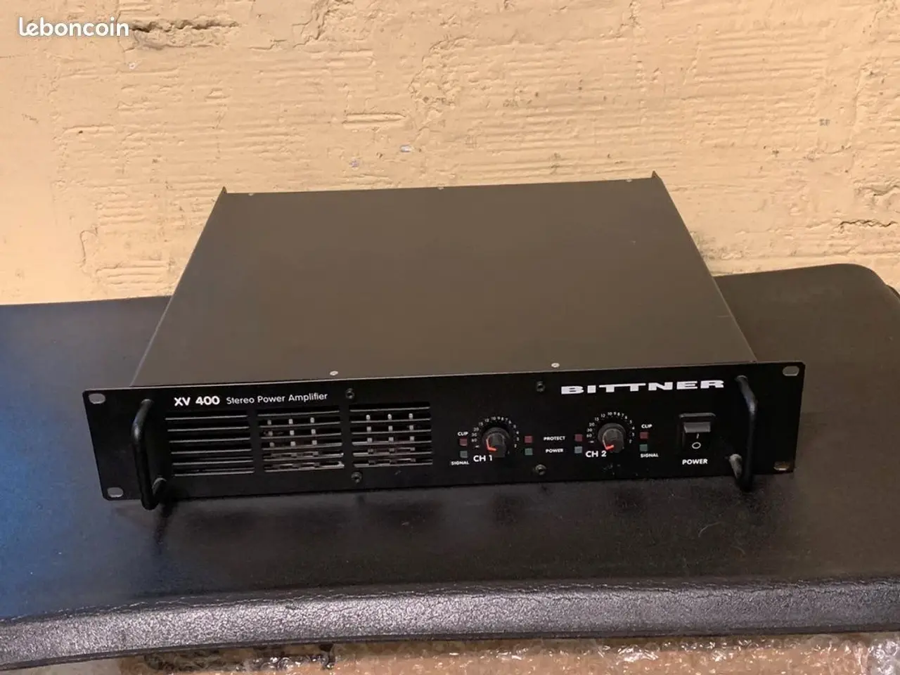 Billede 1 - Bittner XV 400 Effekt forstærker 2x200W-100V