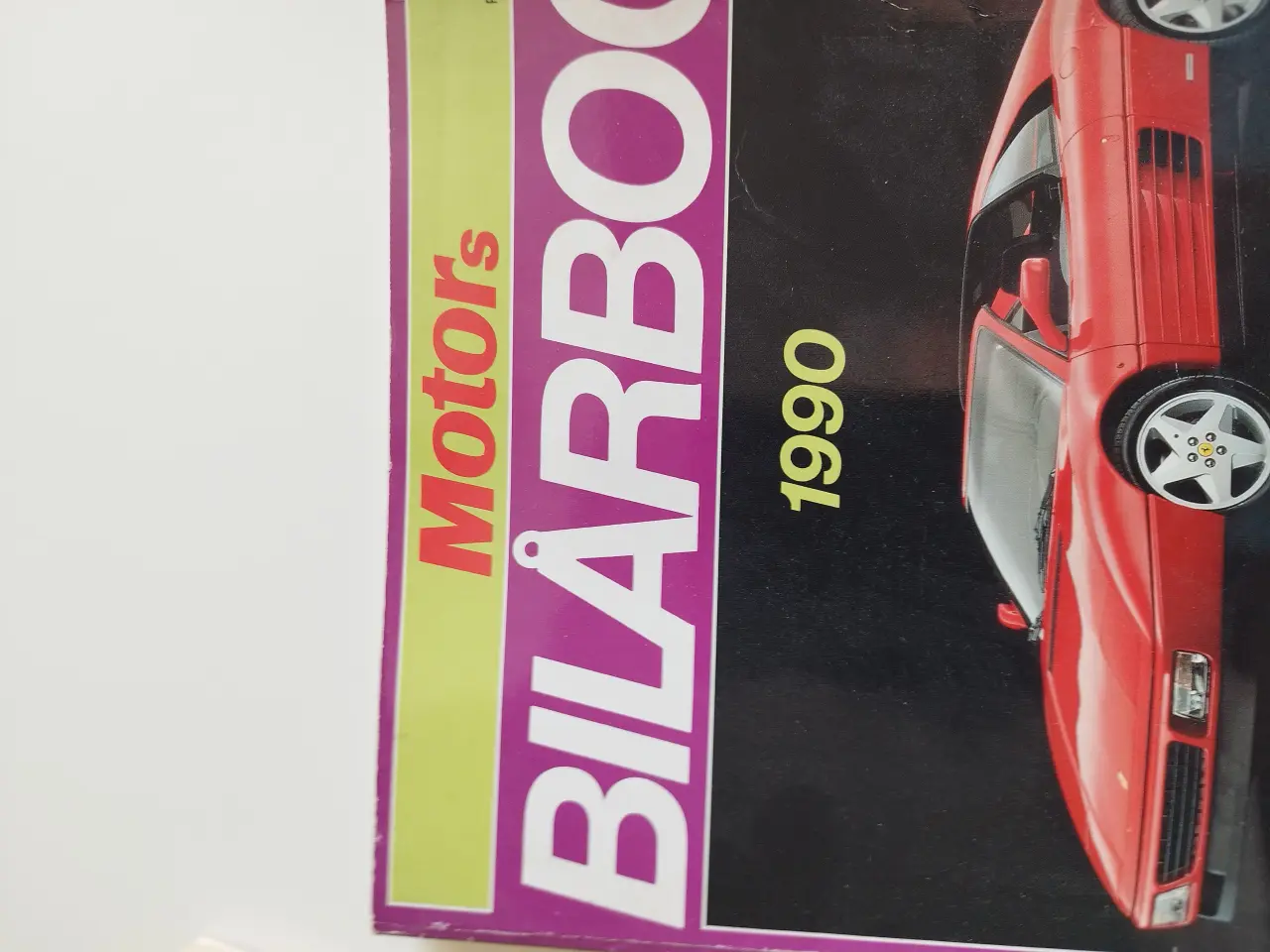 Billede 1 - Bilårbog 1990