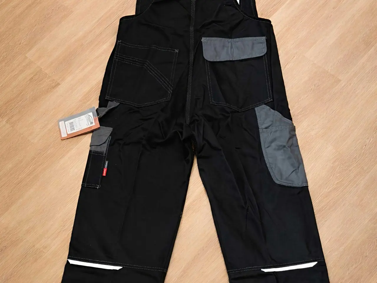 Billede 4 - Fristads Icon Overalls (Sort/Grå) – Slidstærkt arb