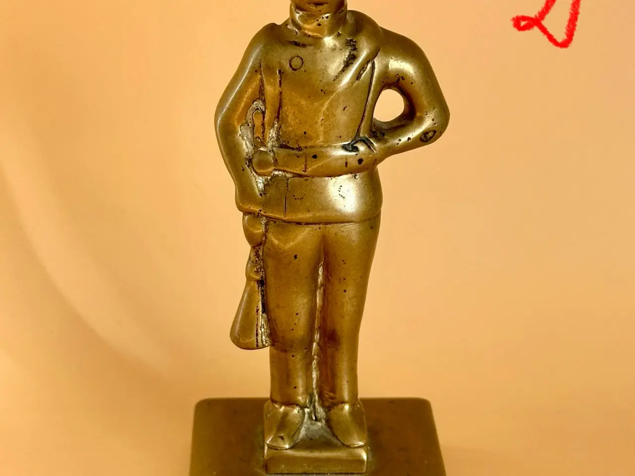 Billede 5 - Vintage/ antik figurer af messing/ bronze sælges. 