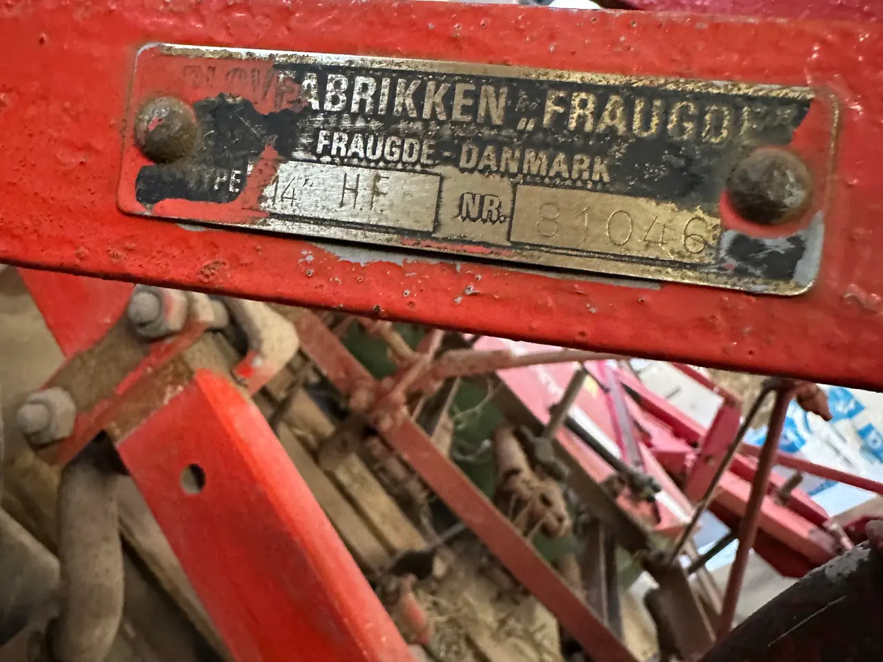 Billede 4 - Fraugde HF 14” 2 fuget plov.