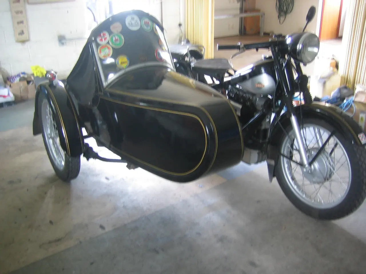 Billede 3 - Nimbus m Acap sidevogn - 1952