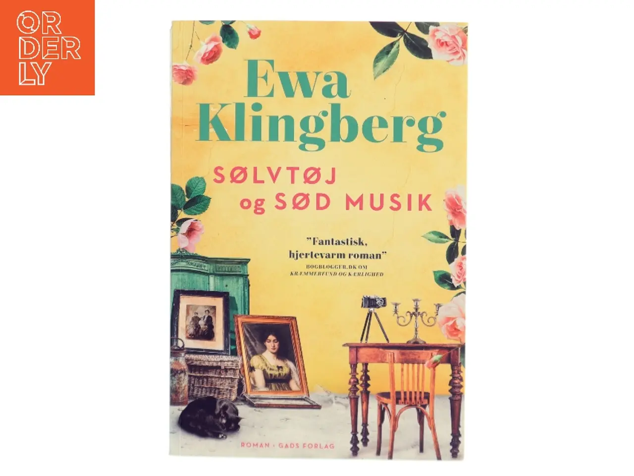 Billede 1 - Sølvtøj og sød musik : roman af Ewa Klingberg (Bog)