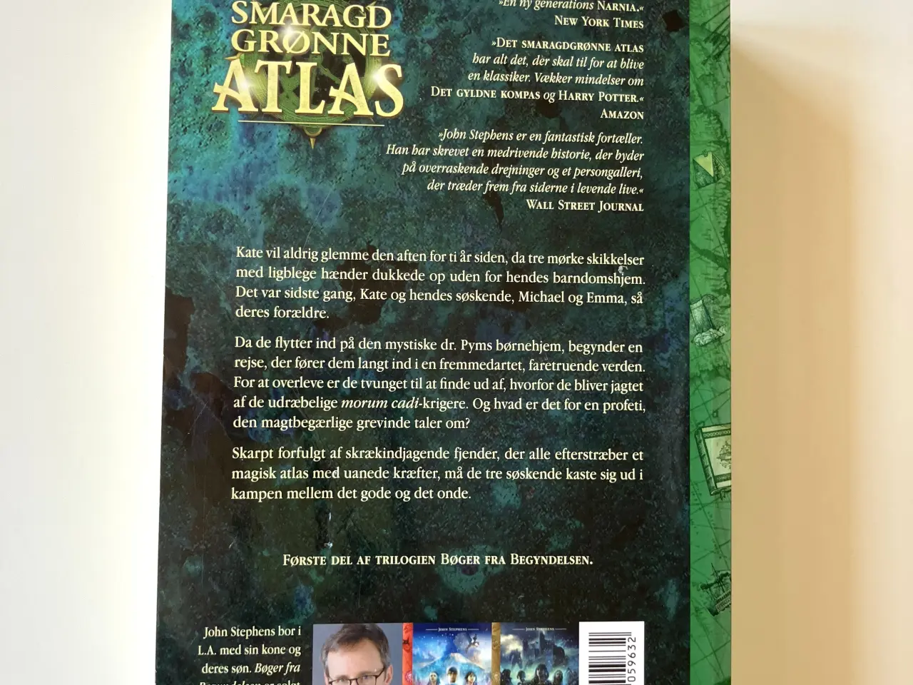 Billede 2 - Det smaragdgrønne atlas. Af John Stephens