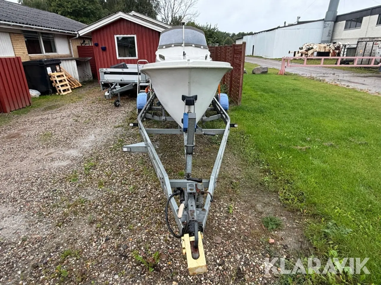 Billede 5 - Båd med trailer Havjagt 22