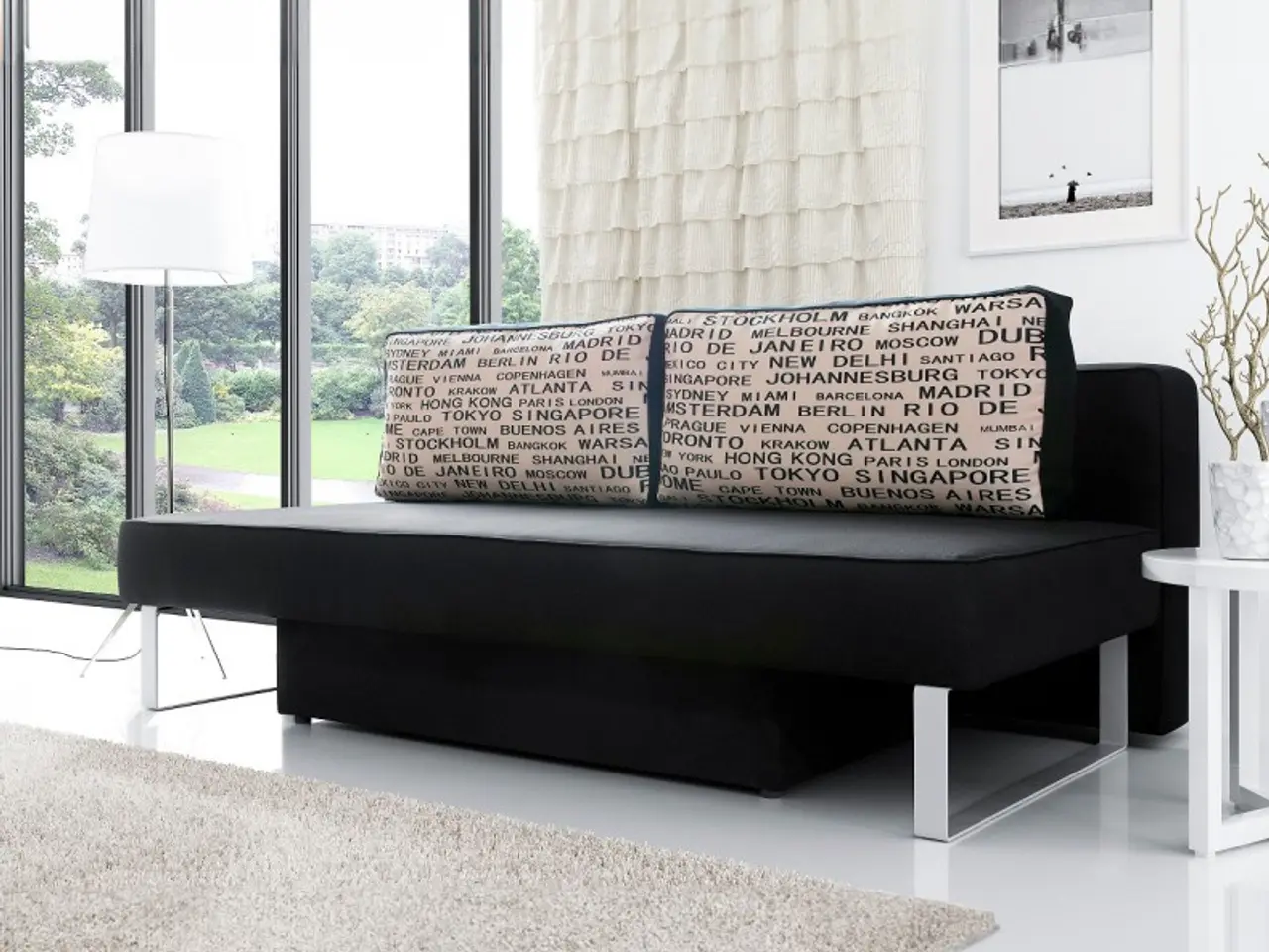 Billede 1 - COMO SOVESOFA 200 cm