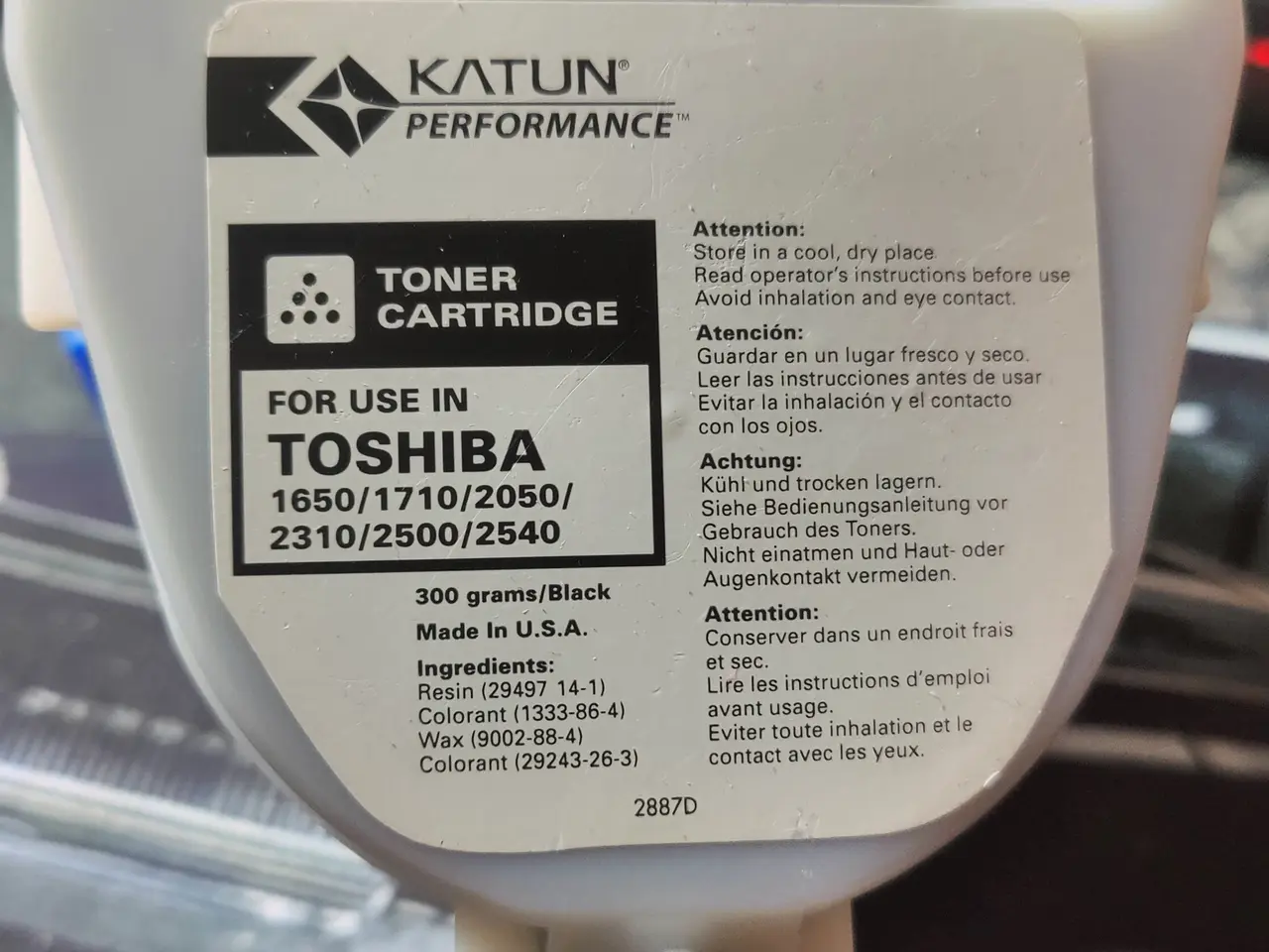 Billede 1 - Katun Toner for Toshiba sort