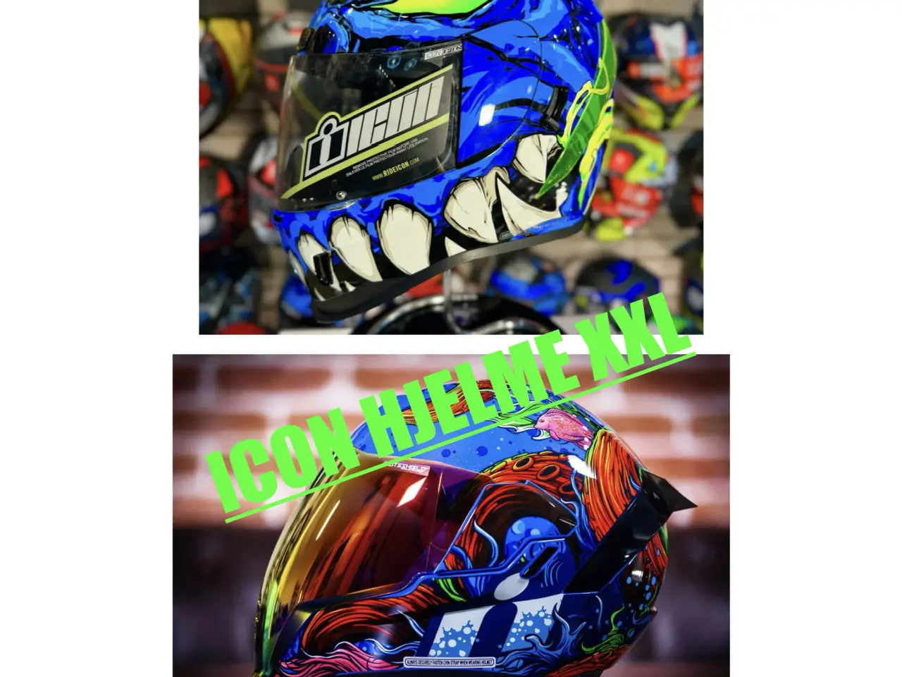 Billede 1 - ICON HJELME XXL