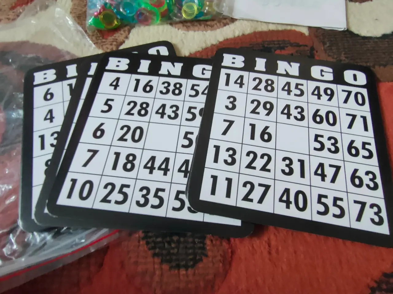 Billede 4 - Bingo Sæt Spille