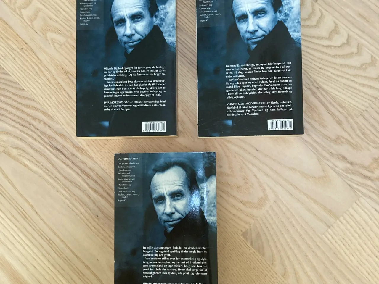 Billede 3 - Samling med 3 krimier af Håkan Nesser i paperback.