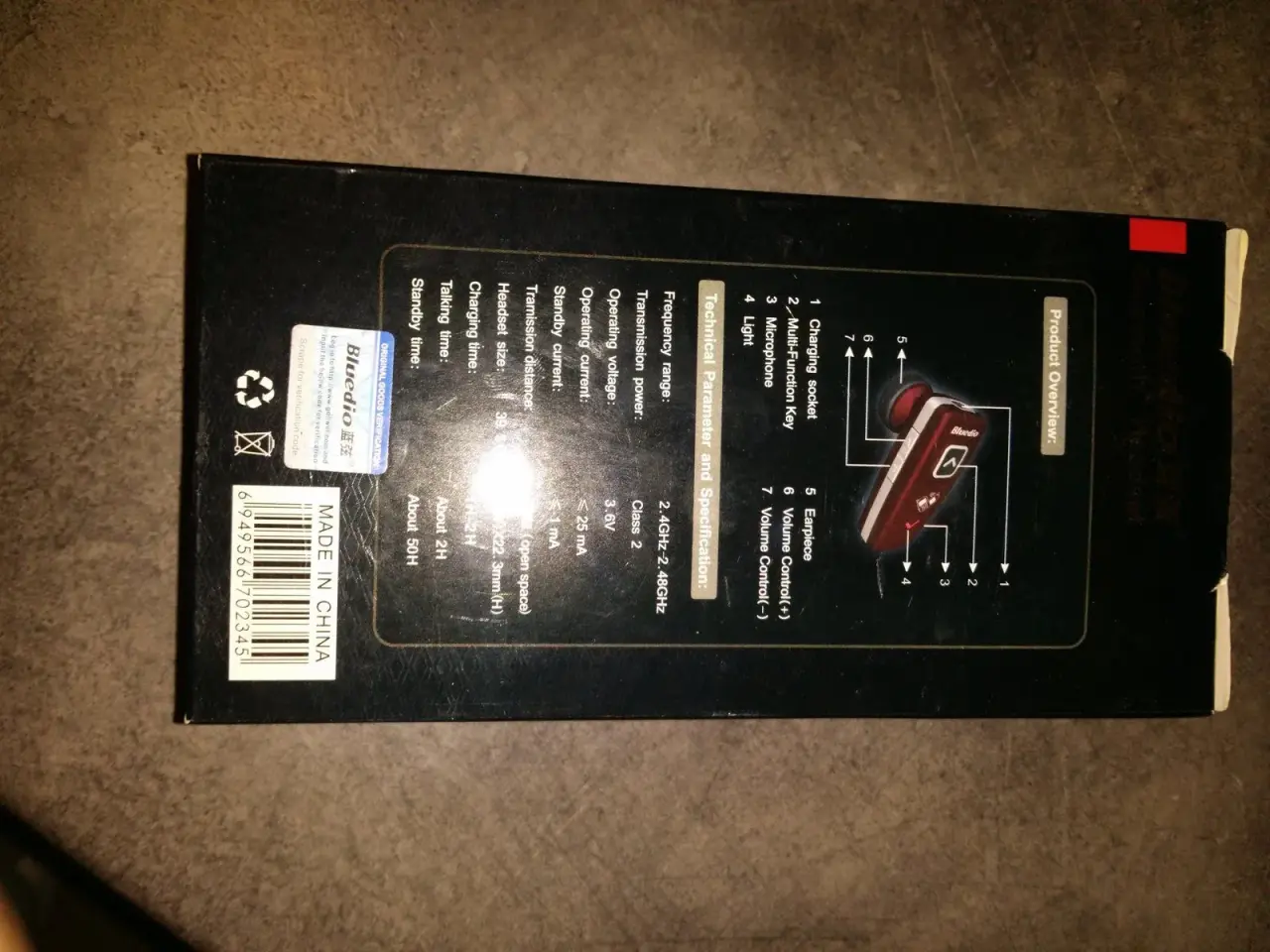 Billede 2 - Bluedio A398 Bluetooth Headset