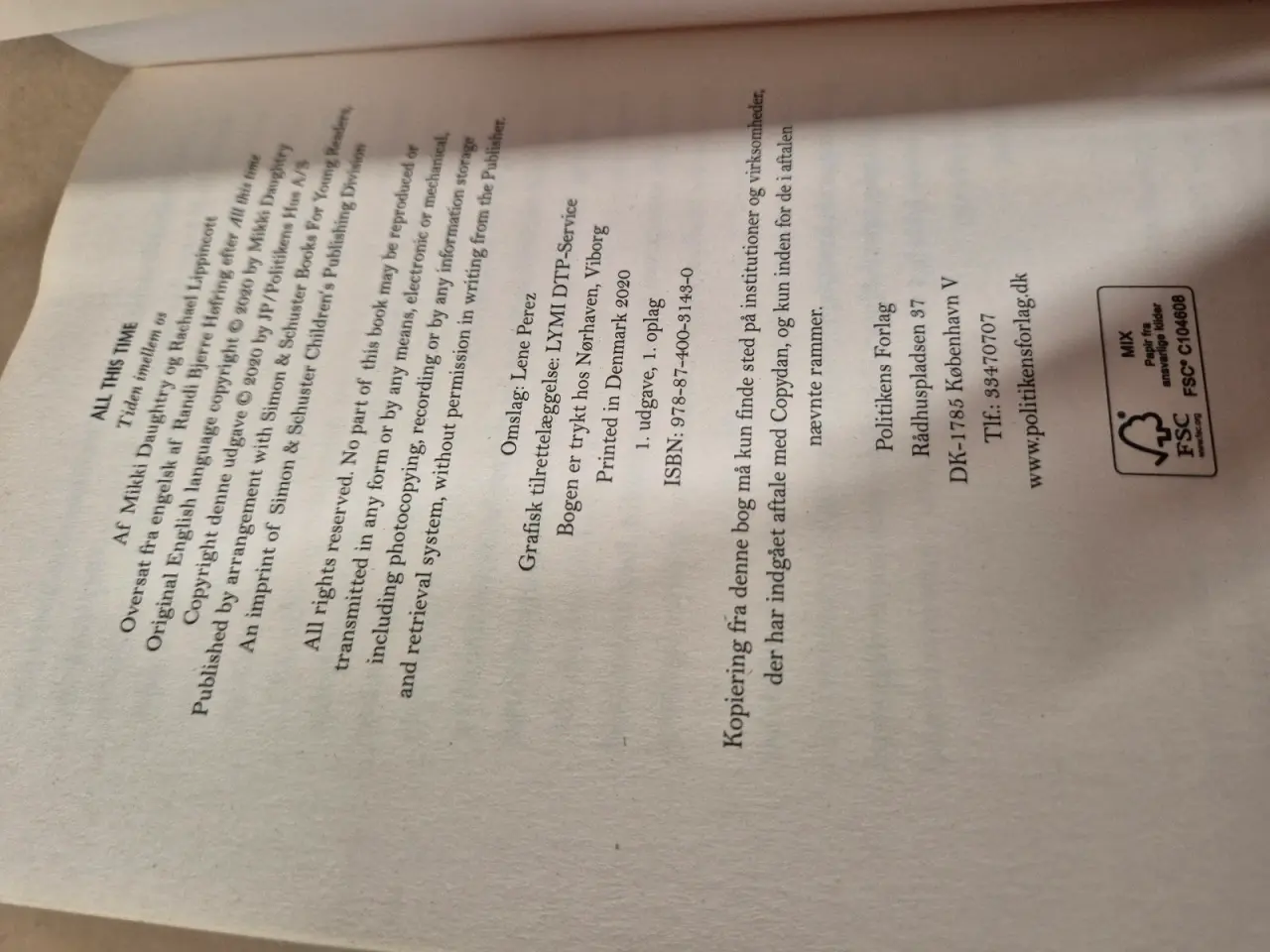 Billede 7 - All This Time – Tiden imellem os