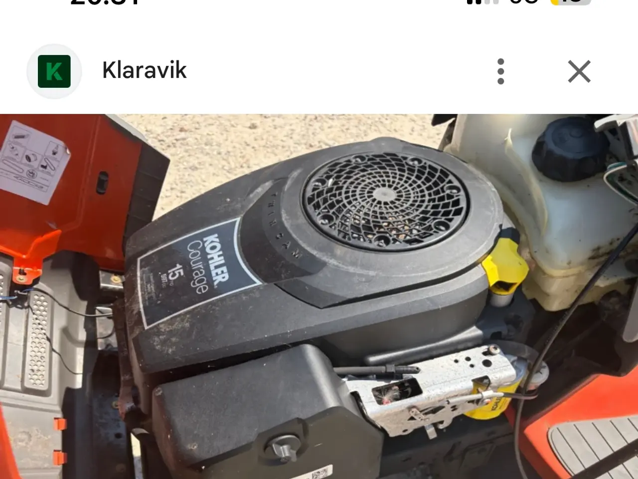 Billede 3 - Husqvarna havetraktor