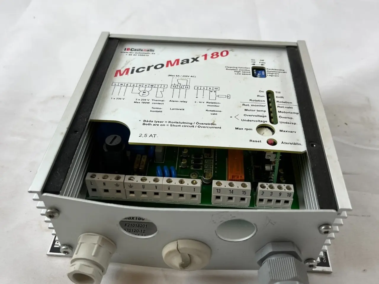 Billede 5 - IBC Automatic MicroMax180 F21018201 Motor 3x230V