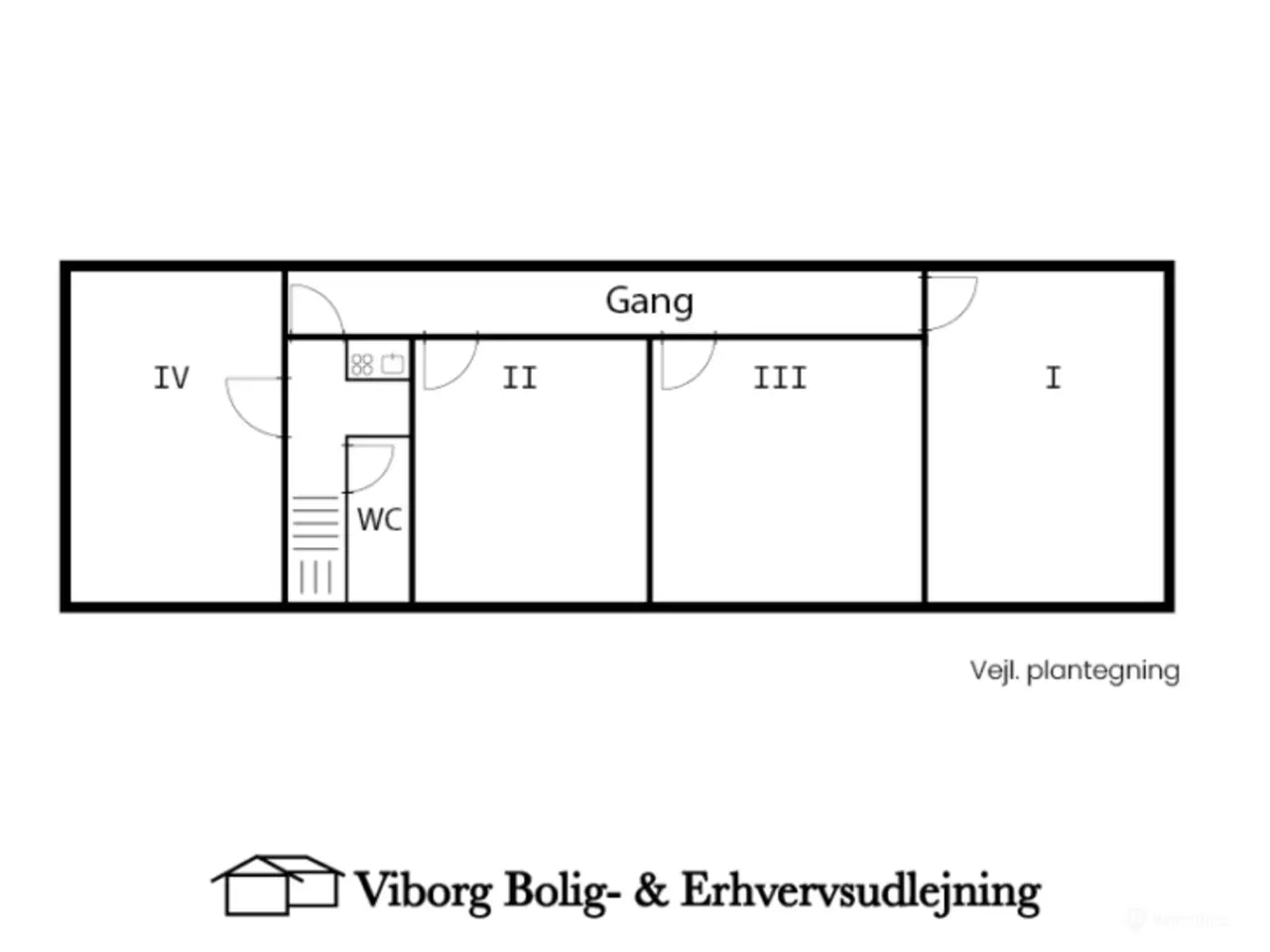 Billede 11 - Lundborgvej 13 A. 1. (III), 8800 Viborg