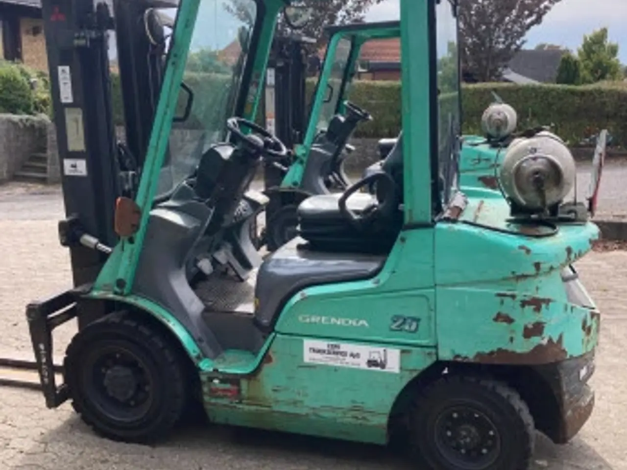 Billede 2 - Mitsubitsi2500KG Gastruck  med det hele 2015