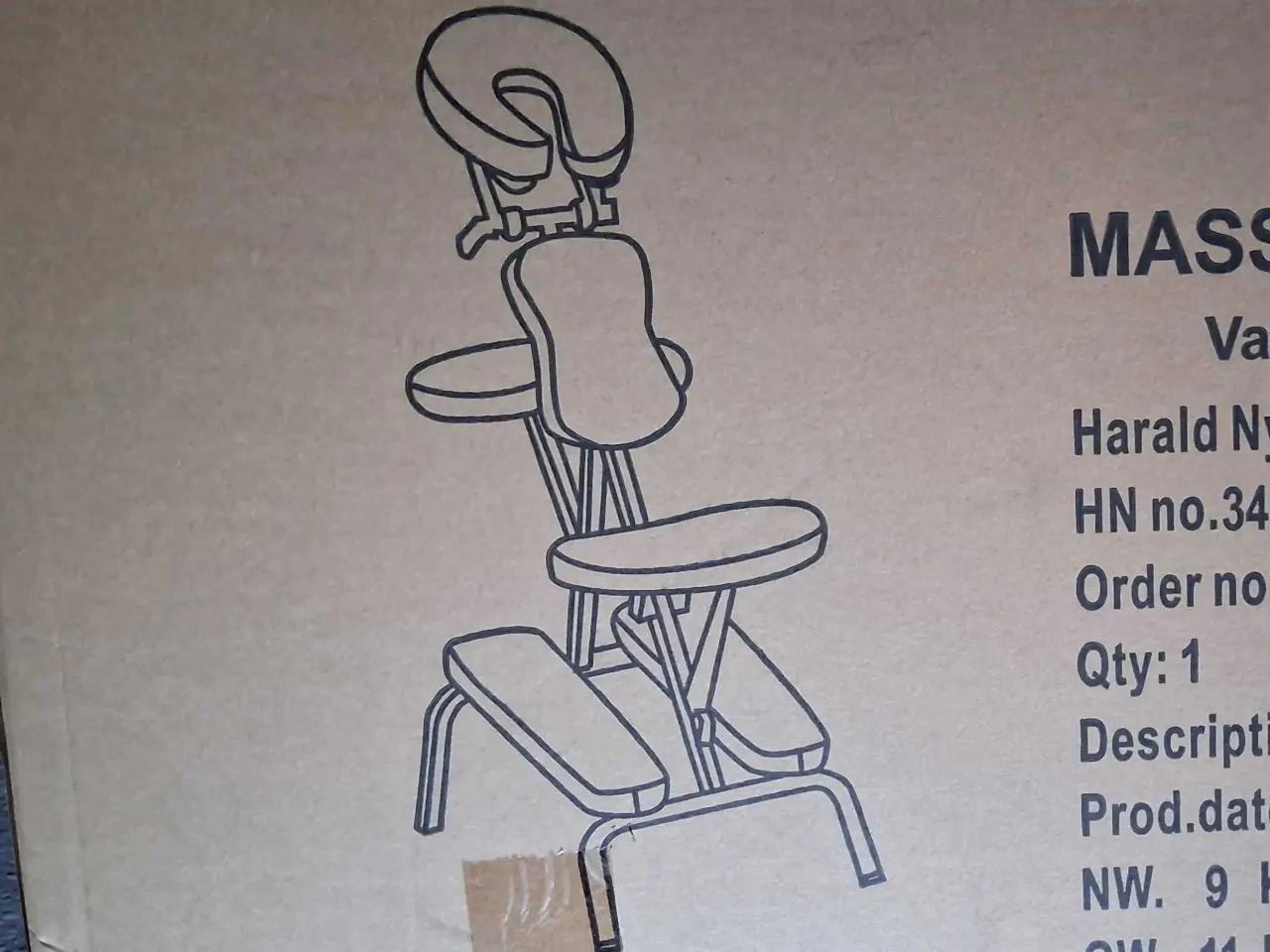 Billede 1 - Massagestol
