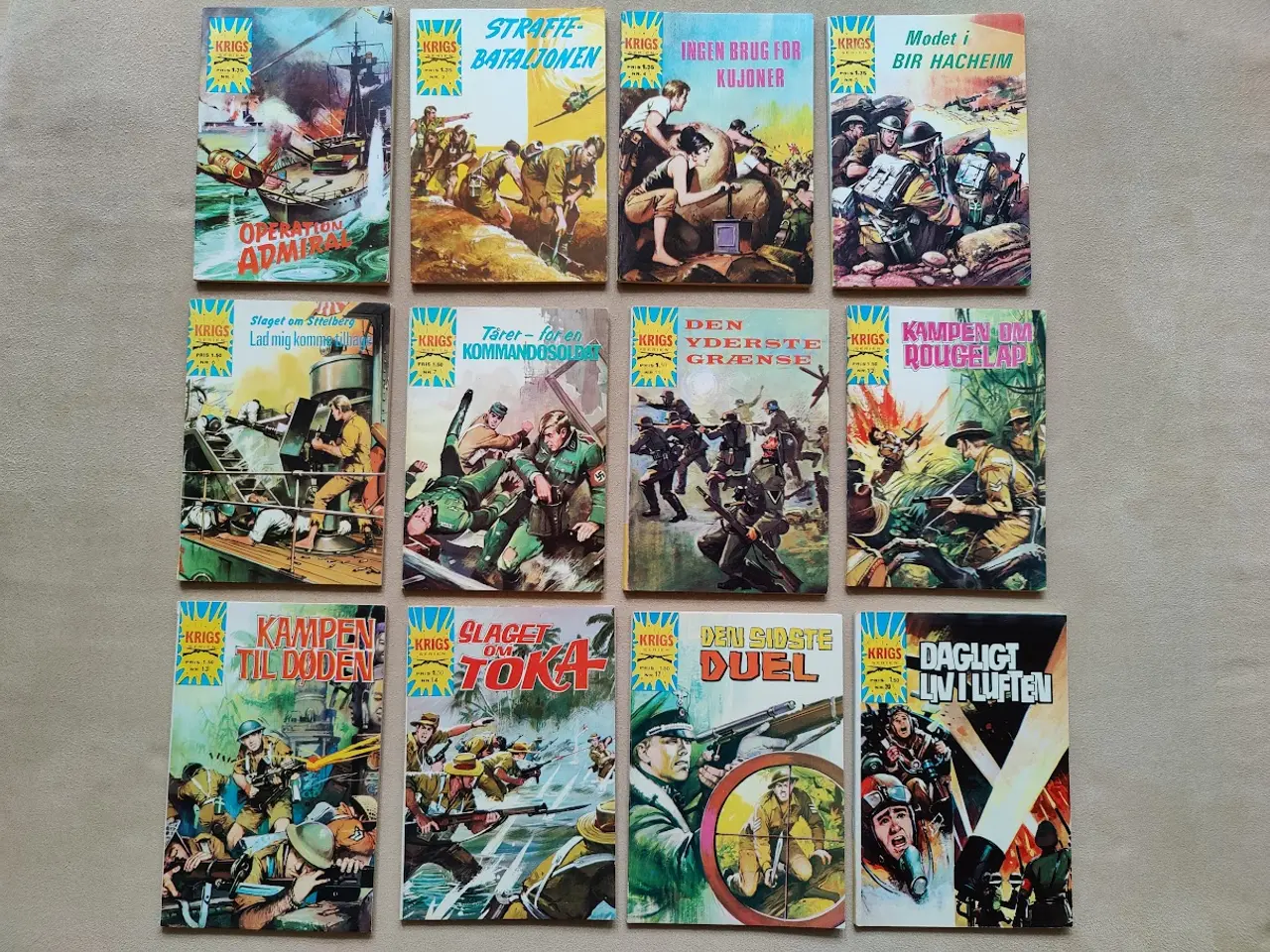 Billede 6 - Gamle krigsblade fra 50erne og 60erne
