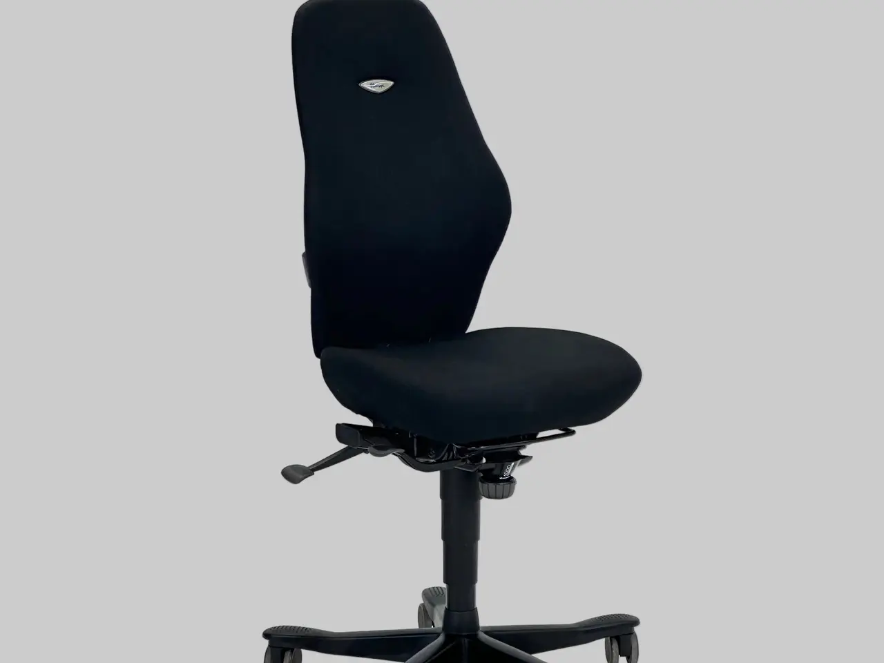 Billede 1 - Kinnarps Free Float 6770 Kontorstol – Sort