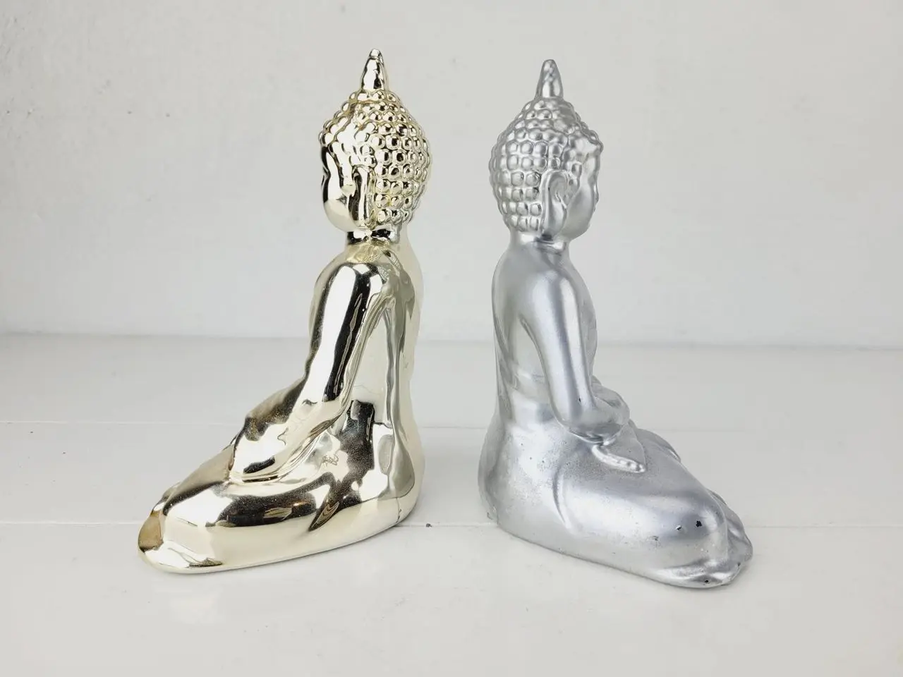 Billede 2 - 2 stk Buddha figure