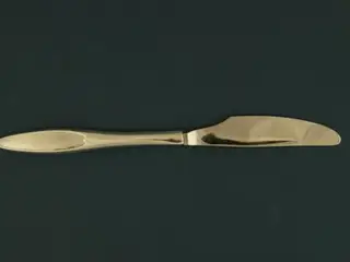 Kongelys Middagskniv NY, 22 cm.
