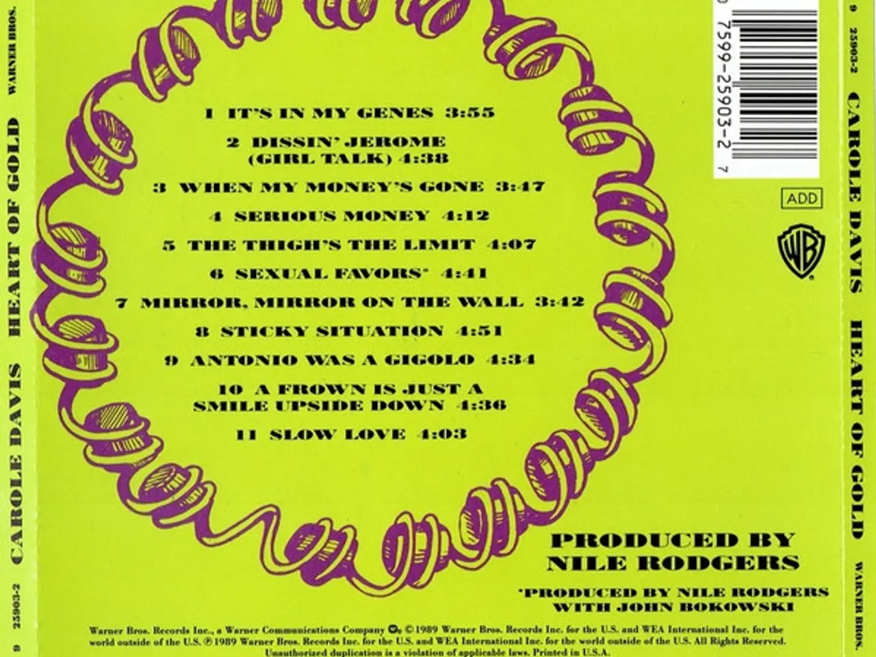 Billede 4 - Carole Davi$* – Heart Of Gold – CD