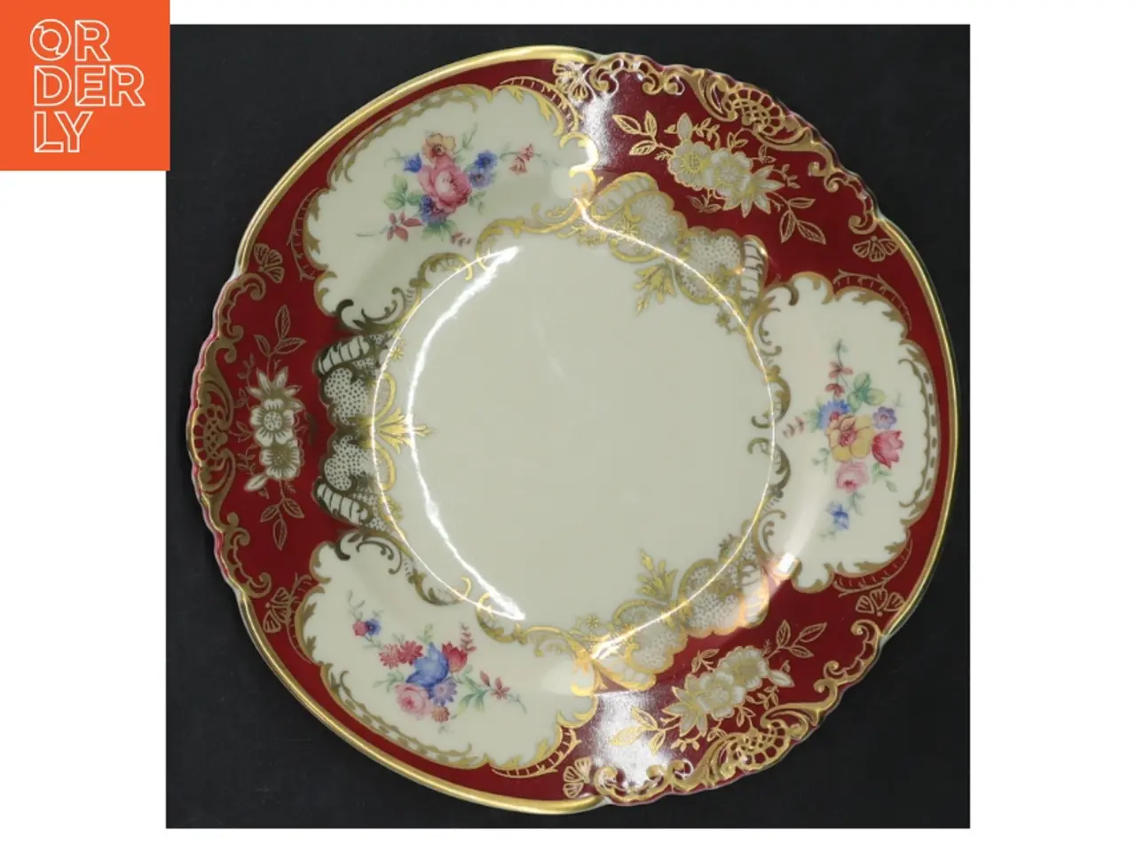 Billede 4 - Dekorative tallerkener, 4 stykker (str. Ø. 17 cm. 4 styk)