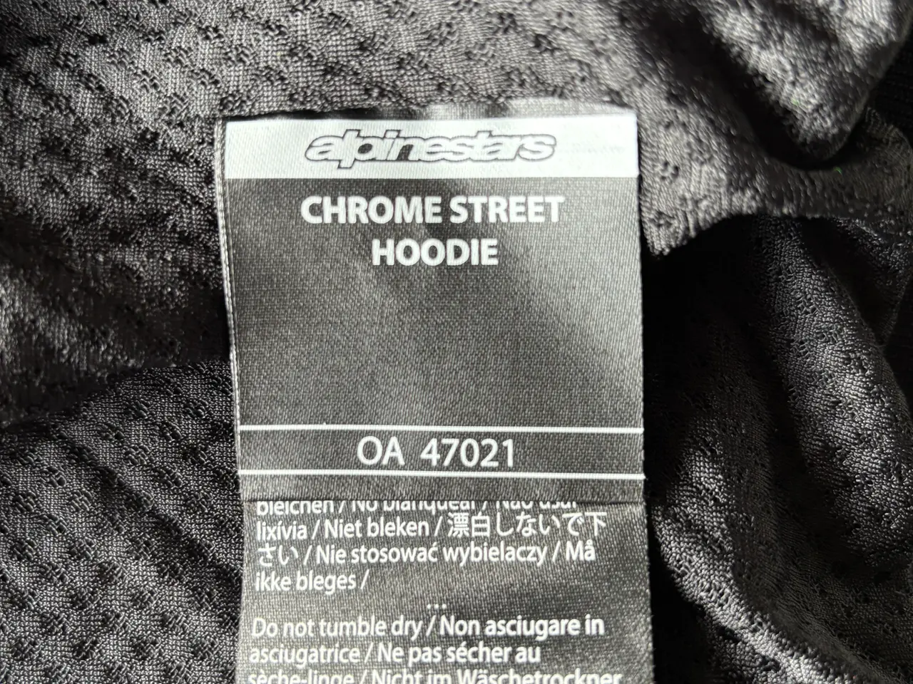 Billede 5 - Alpinestars Hættetrøje Chrome Air Grå Large