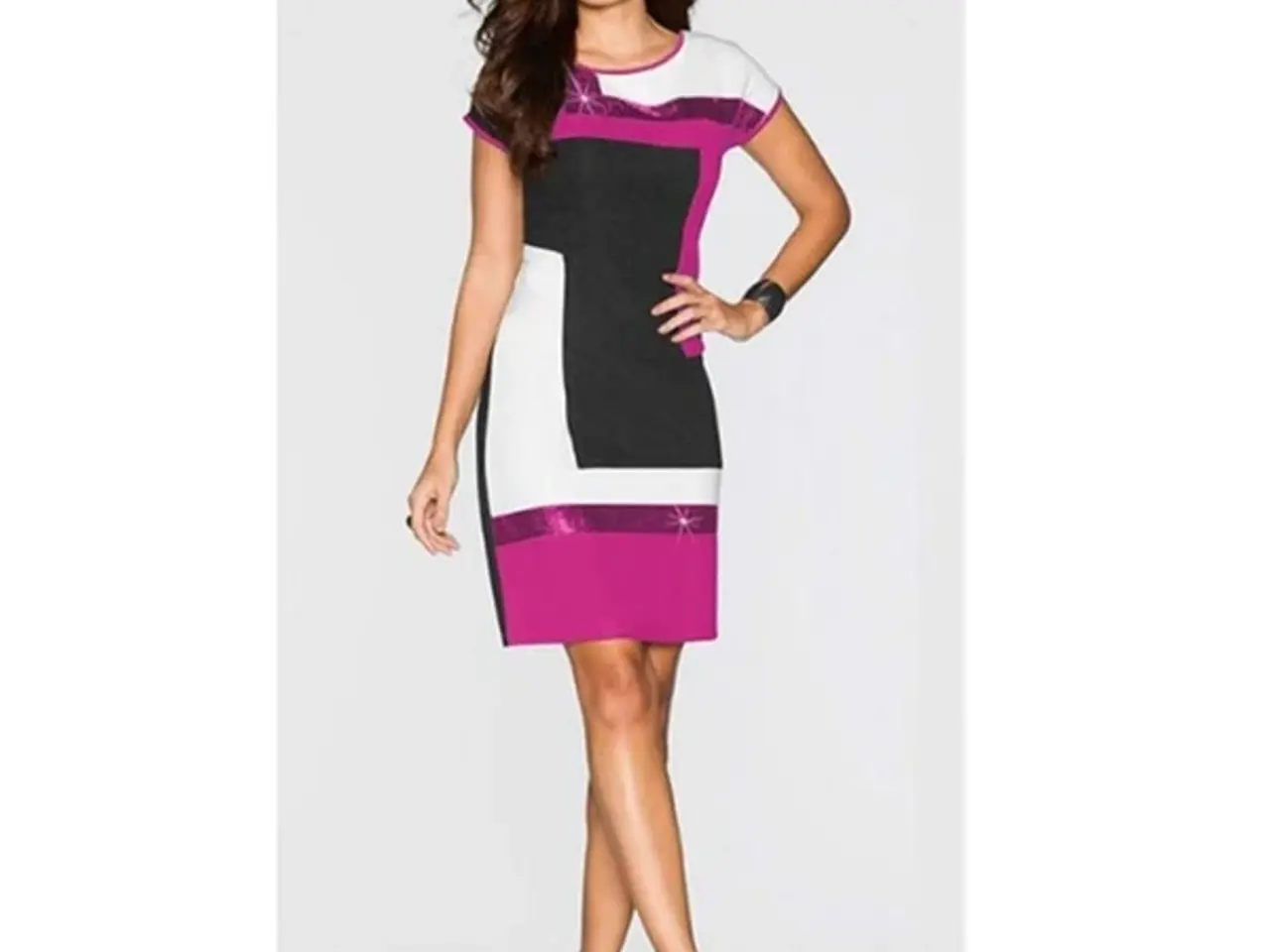 Billede 4 - Sequin Glitter/sparkeling Bodycoon- I.Flere farver