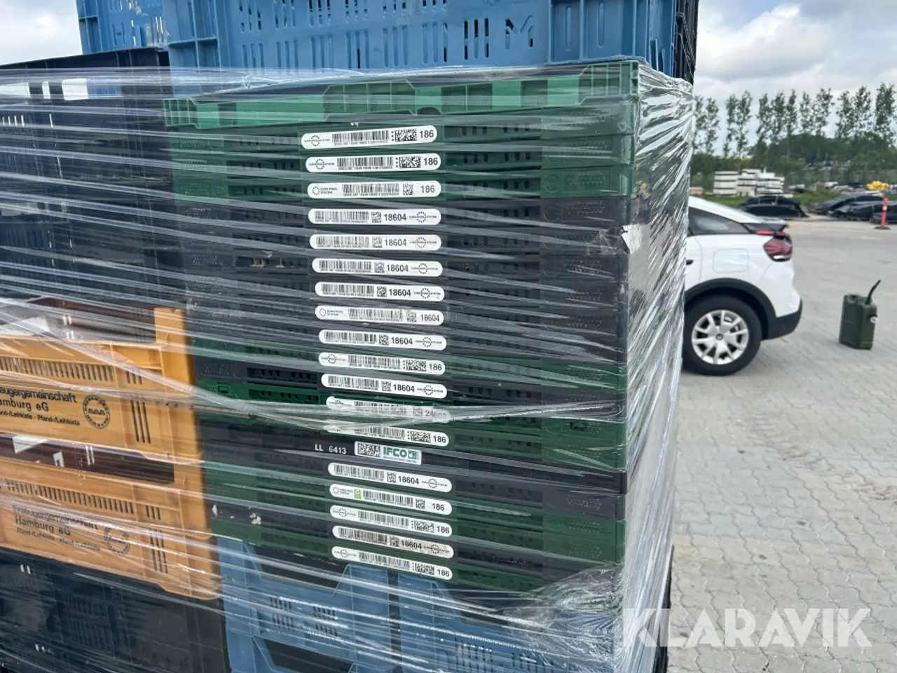 Billede 5 - Plastkasser/Foldekurve ca 150 sttk
