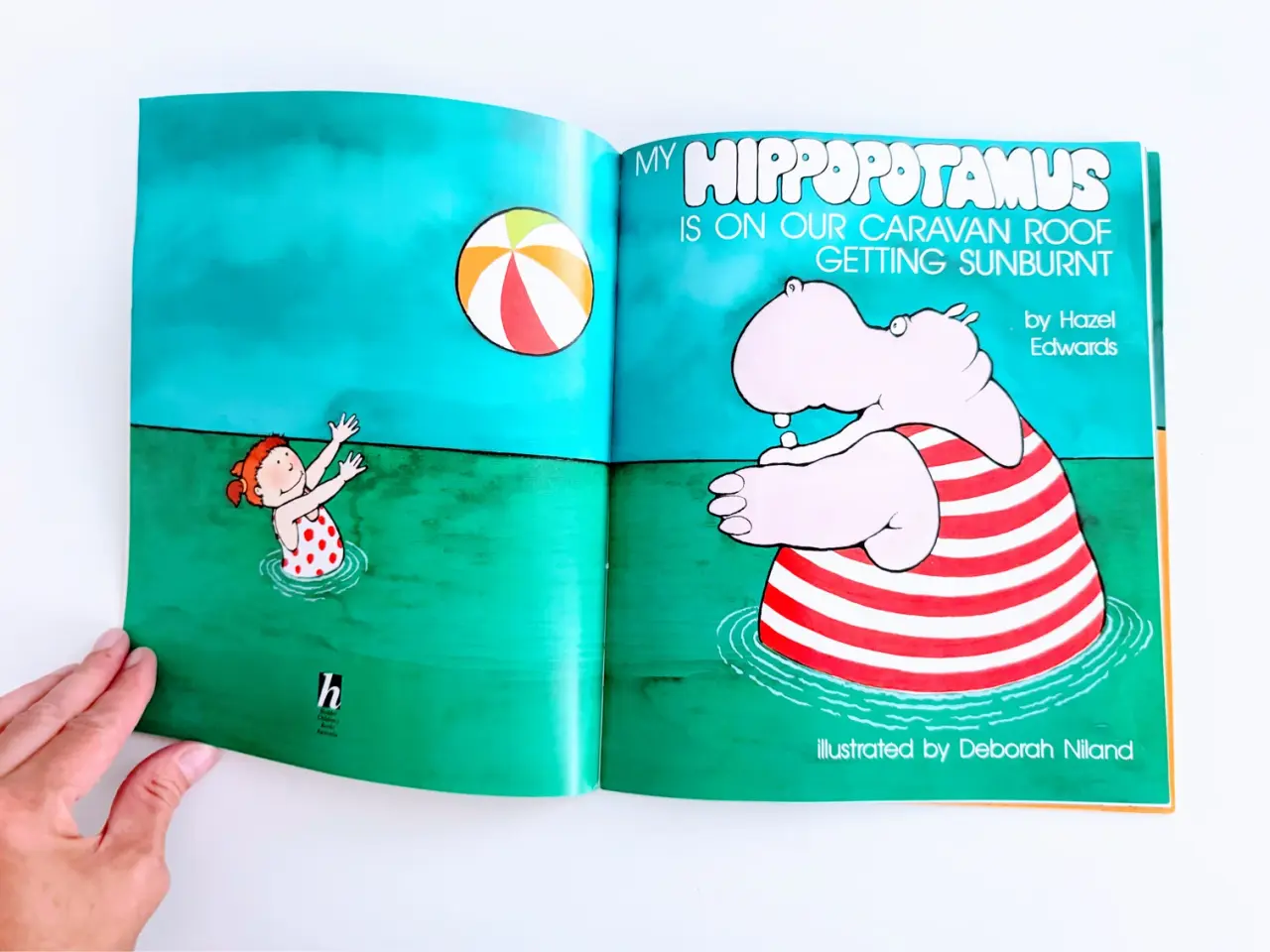 Billede 6 - My Hippopotamus Is on Our Caravan Roof Getting Sun