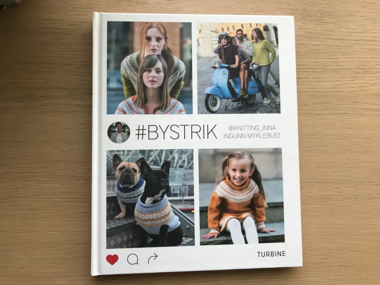 Billede 1 - #BYSTRIK @KNITTING_INNA INGUNN MYKLEBUST