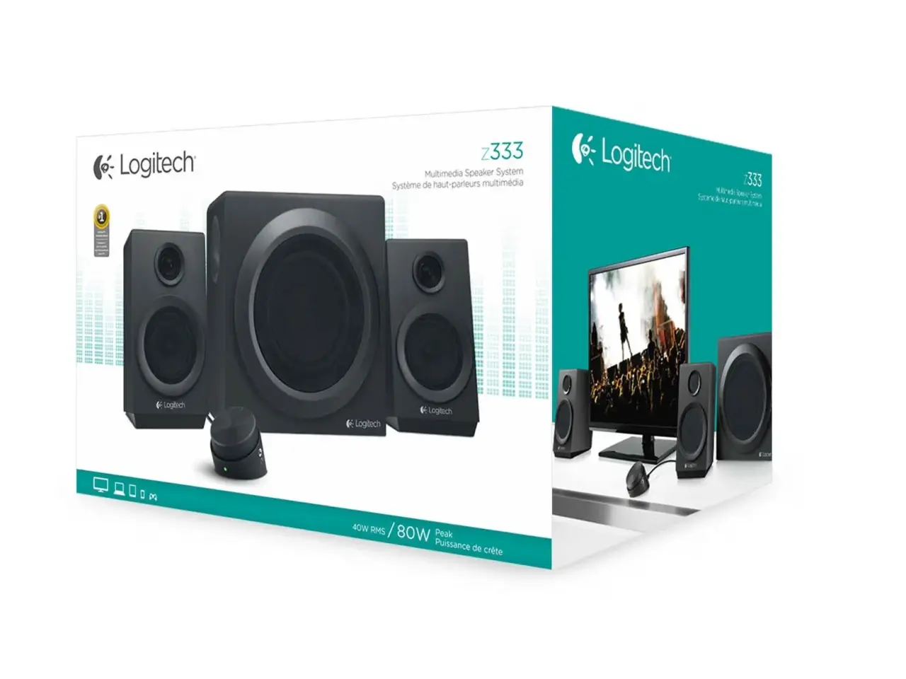 Billede 1 - Logitech Z333 højttalersystem