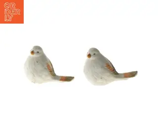 Dekorative fuglefigurer (str. 9 cm)