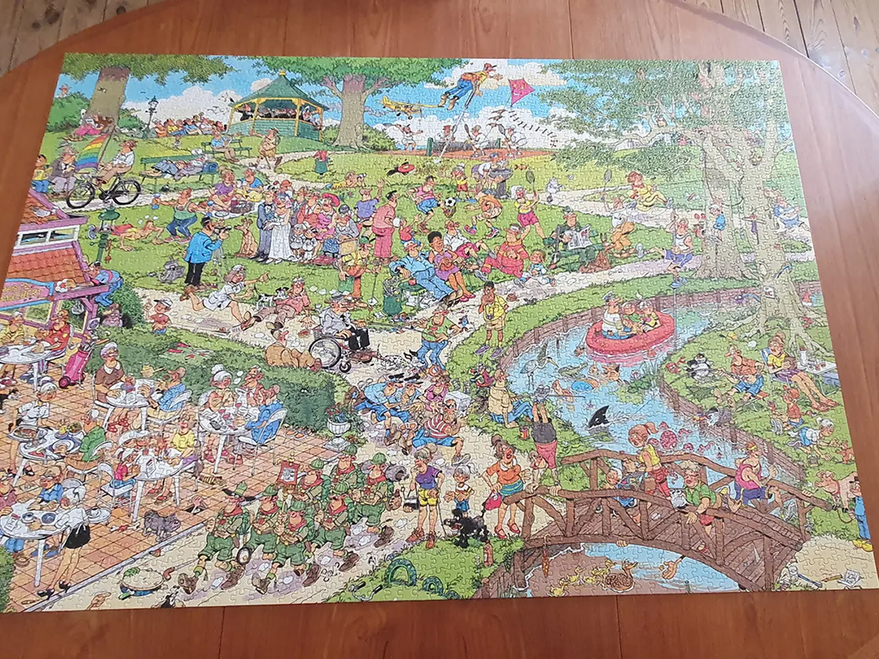 Billede 2 - Puslespil | Jan Van Haasteren | The Park | (3.000)