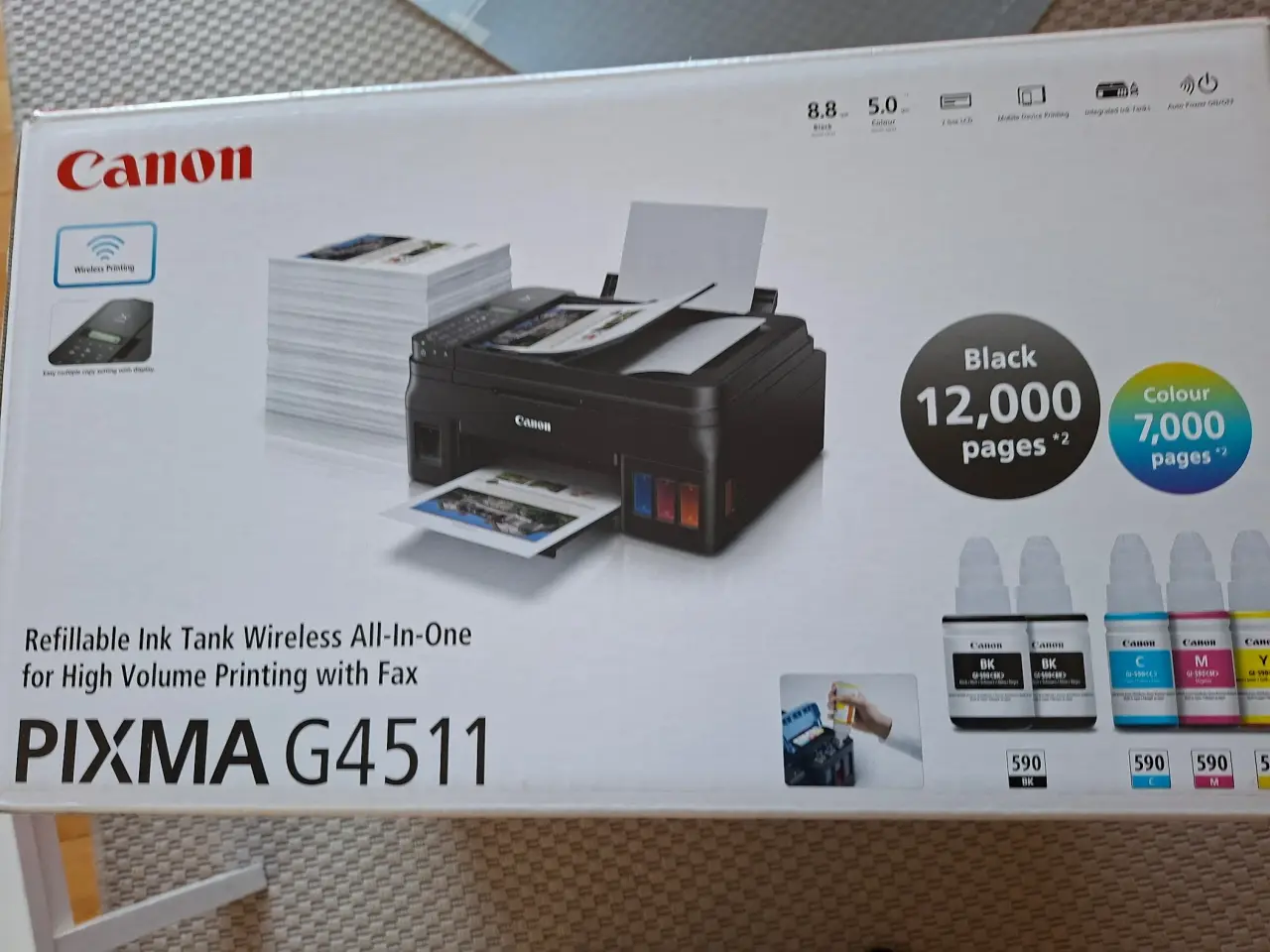 Billede 1 - Canon Mega Tank PIXMA G4511
